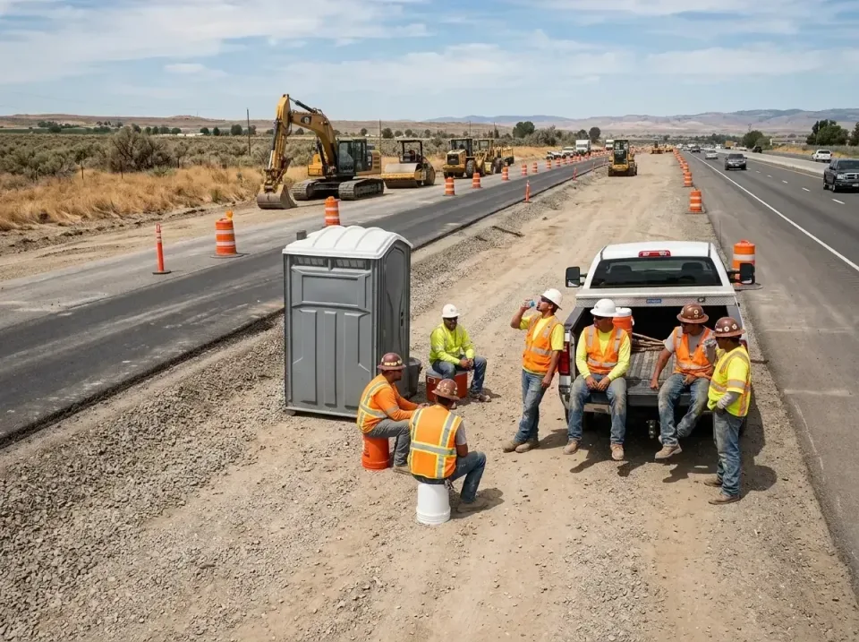 highway-road-construction-crew-007 — frequently asked questions, Porta Potty and Restroom Rentals in Macon, MS